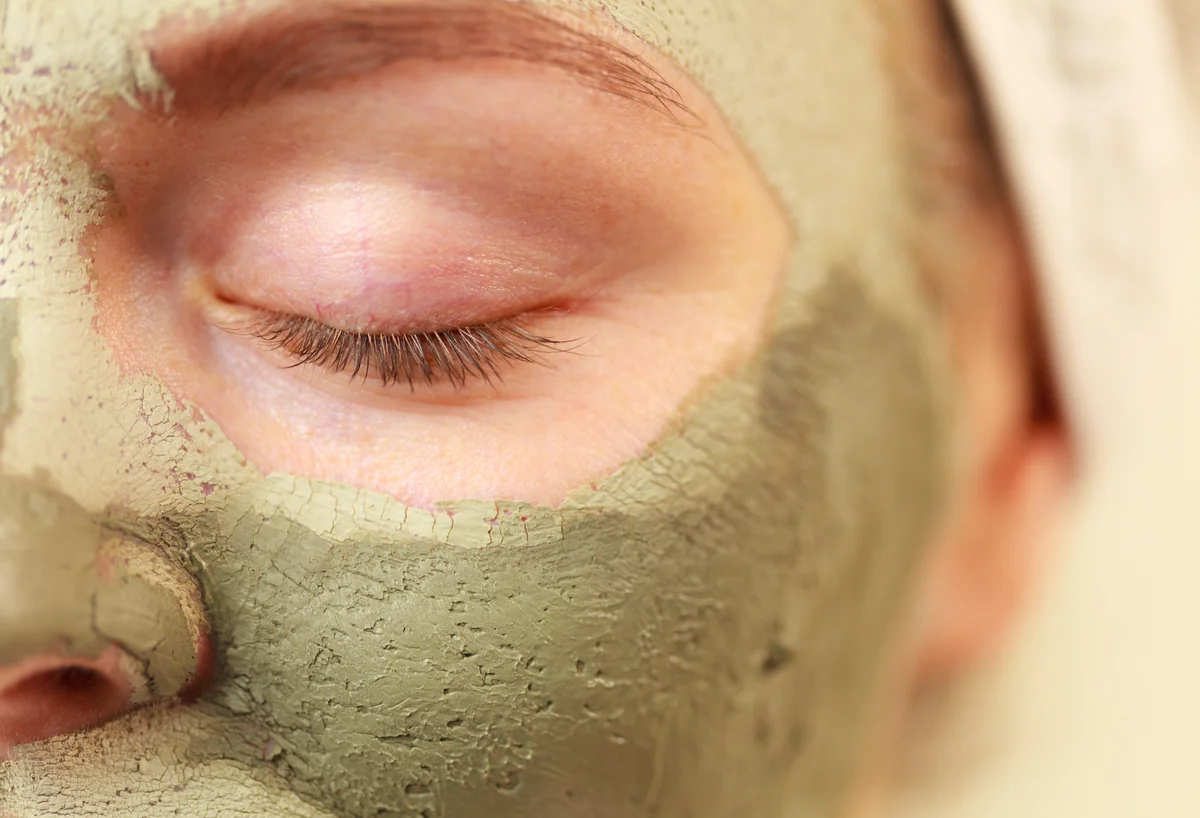 Masque à l'argile