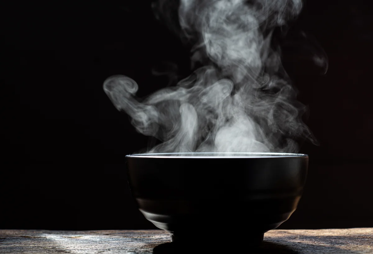 Olfaction avec un bol